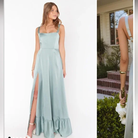 Show Me Your MuMu | Dresses | Show Me Your Mumu Light Green Maxi Dress With Ruffle Detail | Poshmark Show Me Your MuMu | Dresses | Show Me Your Mumu Light Green Maxi Dress With Ruffle Detail | Poshmark